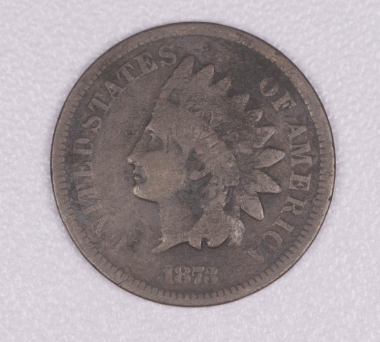 1873 INDIAN HEAD CENT PENNY COIN