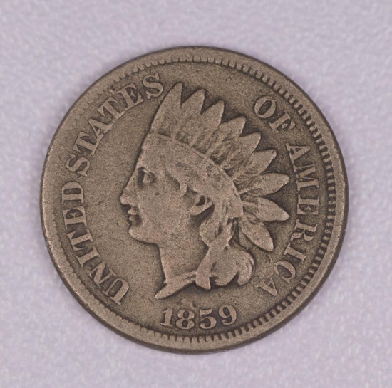 1859 INDIAN HEAD CENT PENNY COIN