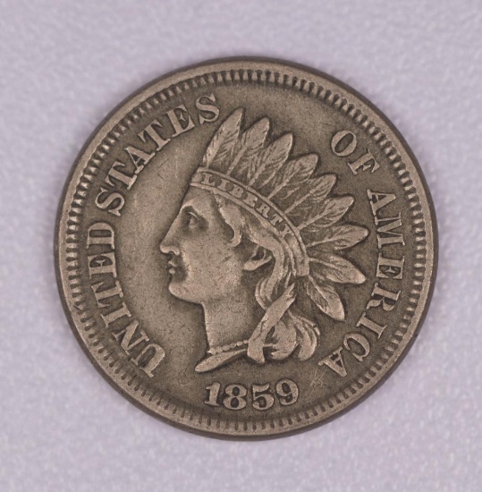 1859 INDIAN HEAD CENT PENNY COIN