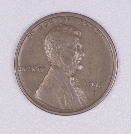1915 S WHEAT LINCOLN CENT PENNY COIN
