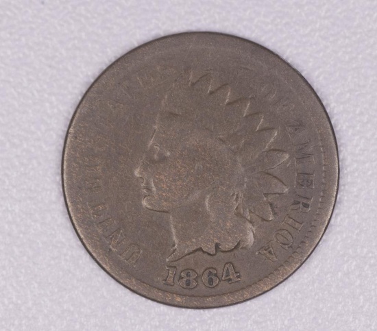 1864 INDIAN HEAD CENT PENNY COIN **BRONZE**