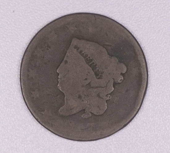 1817 CORONET HEAD US LARGE CENT COPPER COIN
