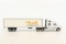 Freightliner 3-Axle White Tractor w/Rio Grande R.R. Box Trailer