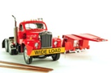 Mack B-61 Tractor w/Lowboy Trailer - Dallas Mavis - 1:25