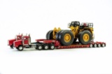 Kenworth 2x T800 Lowboys w/793 Body - Heavy Haul Display Set