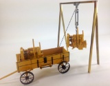 Caterpillar Wagon w/Twin Engines and Hoist - Custom - 1:24