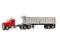 Peterbilt 357 Tractor w/Dump Trailer - Red