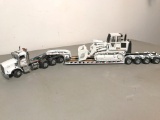 Kenworth Tractor w/Lowboy & 973 Demo Machine - Brandenberg