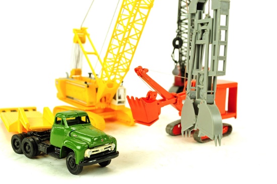 Liebherr 2 Crawler Cranes, Cable Shovel & Truck/Trailer