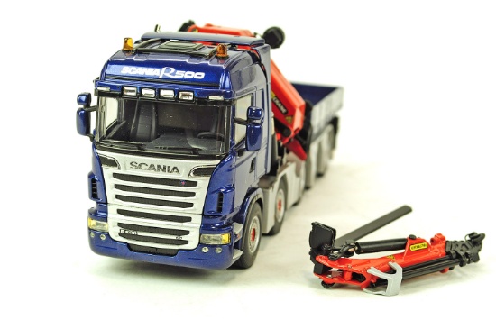 Scania R Highline w/Ballast Box & Palfinger Crane