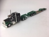 Kenworth T800 w/Sleeper & 3x3x3 Lowboy