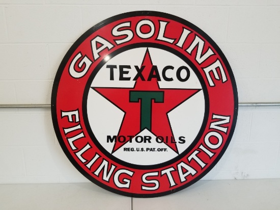 Texaco Filling Station SST 42" Round