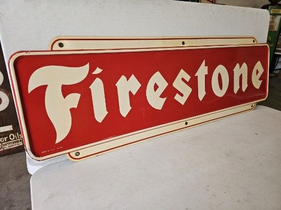 Firestone 6' Embossed SST Sign