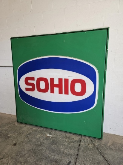 SOHIO Plastic Sign 6'x6'