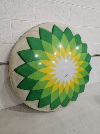 BP Single Sided Plastic Light Up Sign 36" Round