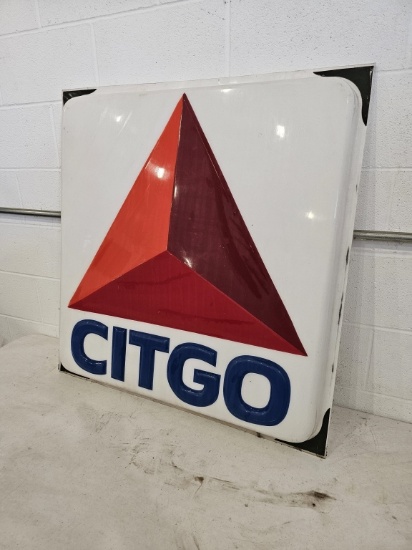 Citgo Plastic Sign 3'x3'