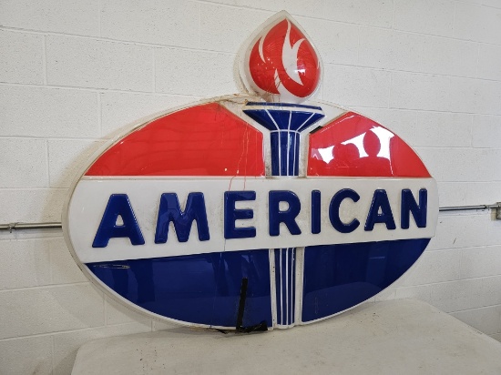 American Plastic Sign 5'x6'