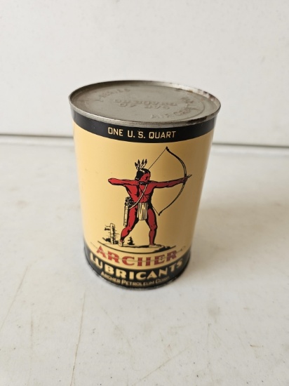 Quart Archer Oil Can (Full)