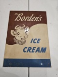 Borden 's Ice Cream Double Sided Tin 20