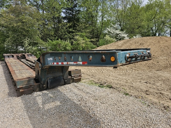 1998 Trail King 55 Ton RGN Lowboy Semi Trailer