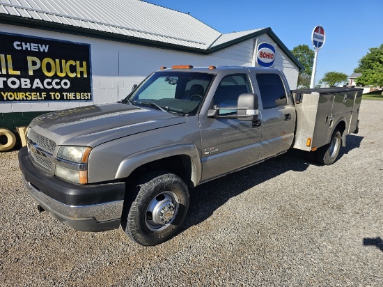 2003 Chevrolet 3500 4WD Duramax Diesel Service Tk