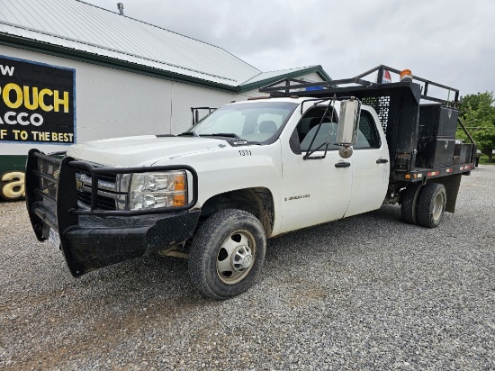 2008 Chevrolet 3500HD 4x4 Utility Service Truck