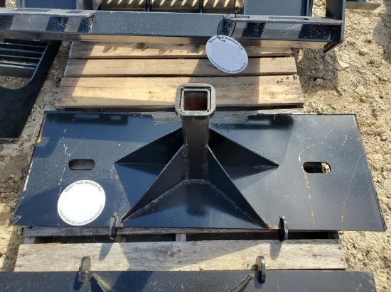 New/Unused Skid Steer 2 in. Hitch Receiver