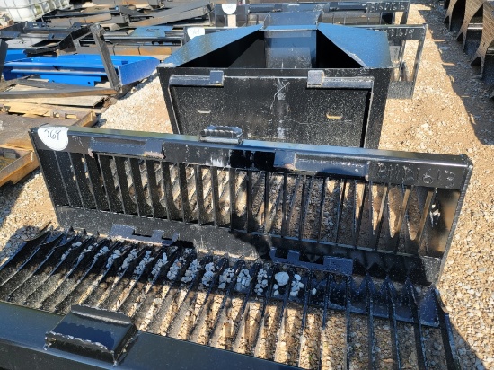 New/Unused 72 in. Fine Skeleton Bucket High Side