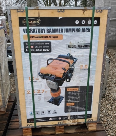 New/Unused PALADIN Vibratory Rammer Jumping Jack