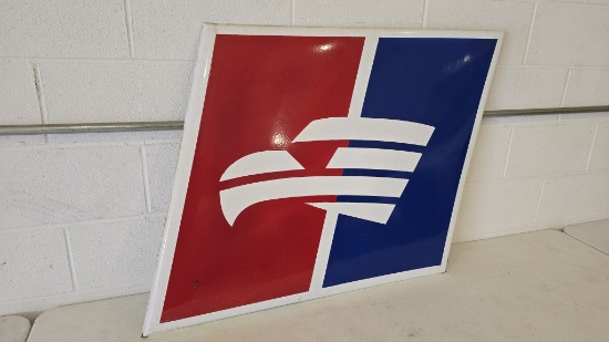 Red/White/Blue Eagle SSP Sign 36"x30"