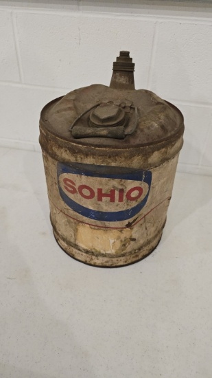 SOHIO 5 Gallon Gas Can