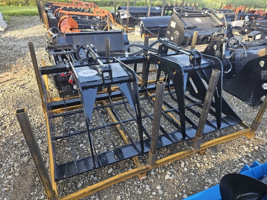 New/Unused GIYI skid steer72" grapple