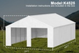 New/Unused Double Garage Steel Barn Shed