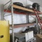 Pallet rack, 2 shelves, no contents 9.5ftW 10ft T  4ftD  buyer responsible for dismantling, must bri