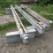 Homemade blasting/coating stands, bid X3 approx 12ft wide by 22