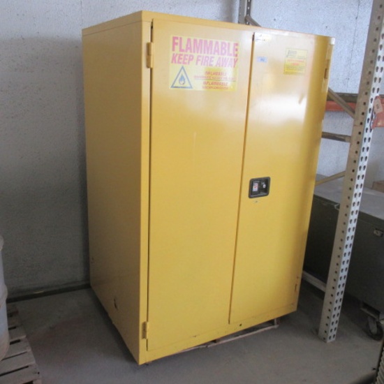 Jamco model BM90 Flammables cabinet 44"W 70"T 35"D