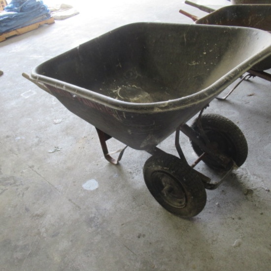 2 wheeled wheel barrow