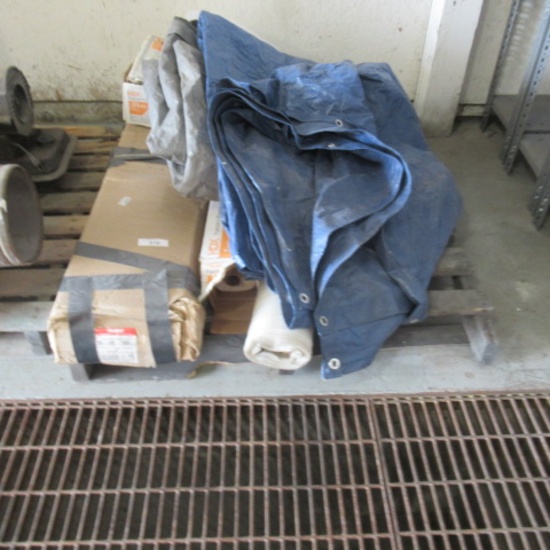 pallet tarps & plastic coverings