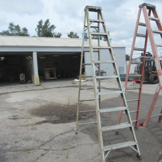 10ft fiberglass step ladder