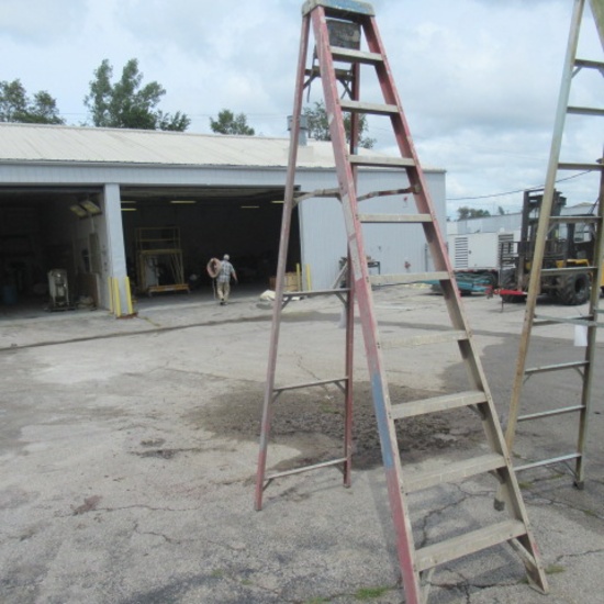10ft fiberglass step ladder