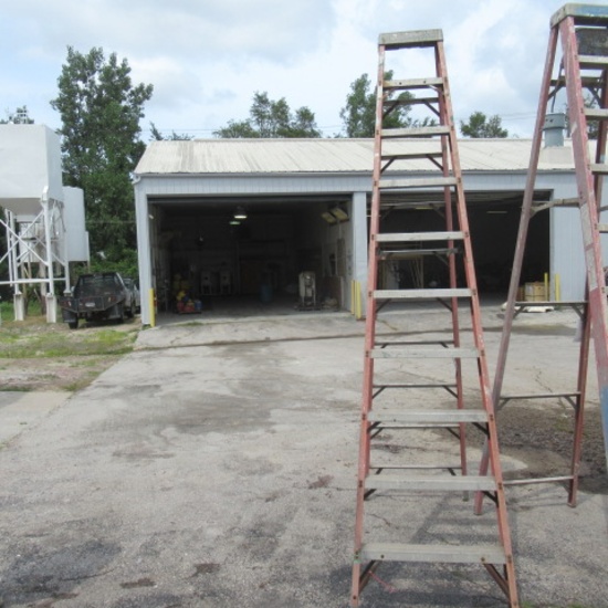 10ft fiberglass step ladder