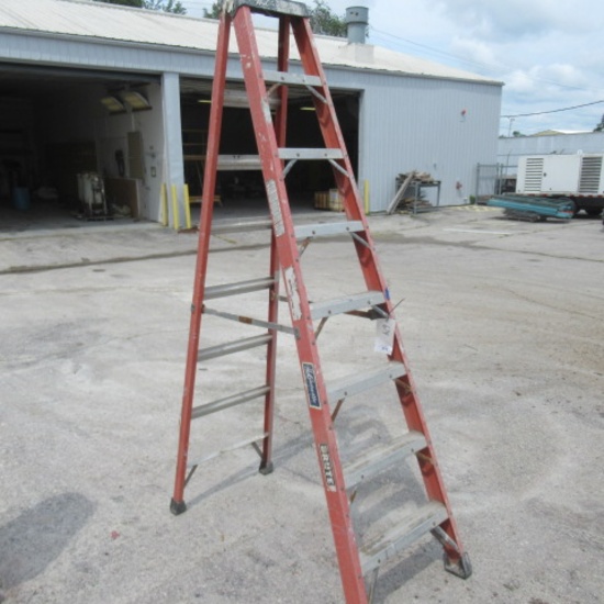 8ft fiberglass step ladder,