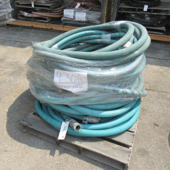 (9) 1.5X50 blast hose, bid X9