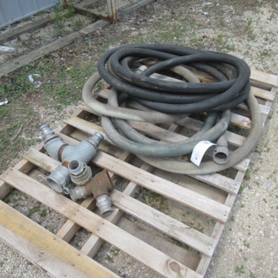 pallet misc. hose & fittings