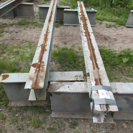 Homemade blasting/coating stands, bid X2 approx 12ft wide by 22" tall