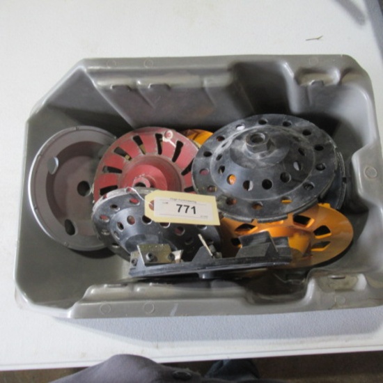 many cement grinding discs