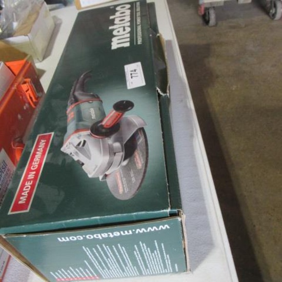 Metabo 7" angle grinder model W24-180MVT
