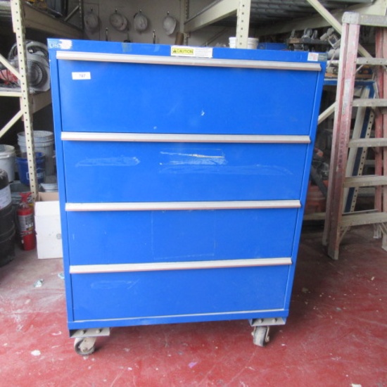 Stor Loc 4 drawer cabinet on wheels 43"W  49"T  28'd