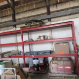 2 sections of shelving, no contents, Bid X2 8'W, 7.5'T, 33