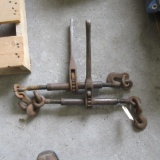 2- ratcheting chain binders, bid X2
